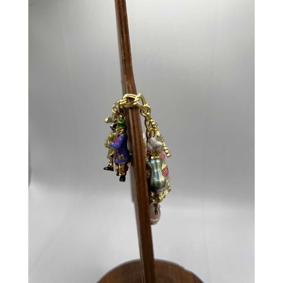 Kirks Folly A Christmas Carol Charm Bracelet Charles Dickens Classic - Picture 5 of 16